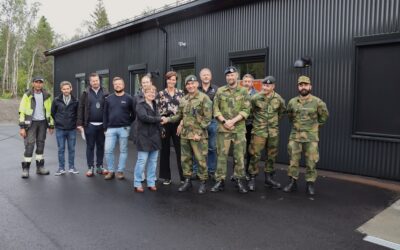 Kontor- og lagerbygg på Evenes Flystasjon