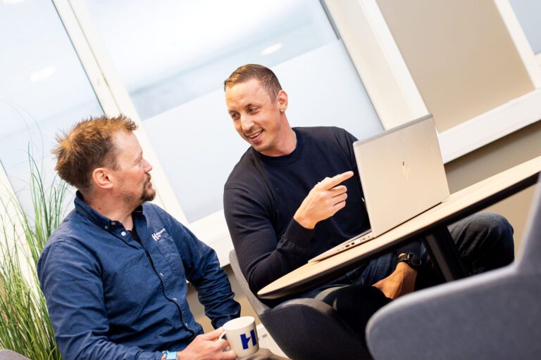 Asbjørn og medkollega