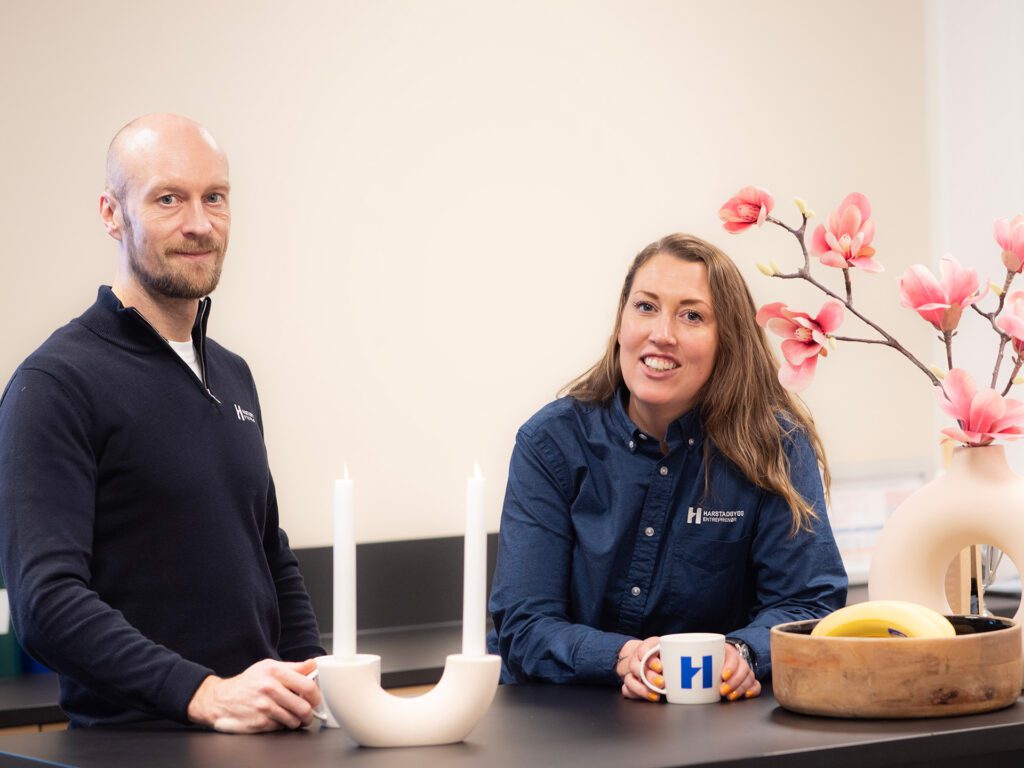 Einar Frønum og kollega Kristin Nygård