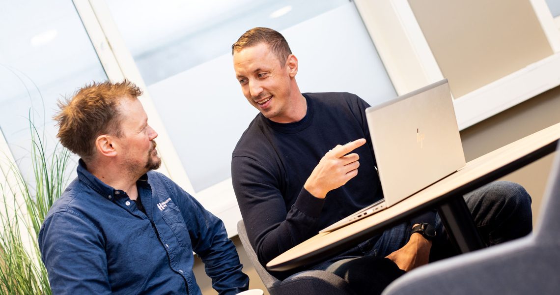 Asbjørn og medkollega